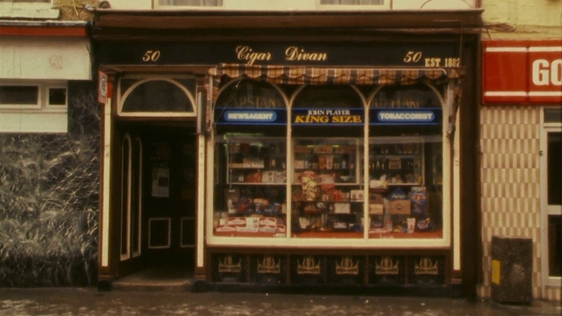 Cigar Divan in Carlow town, 1987