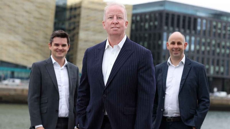 Colm O'Sullivan, Partner DBIC Ventures, Chris Deren CEO and founder of Clarity CX1 and Julian Seymour, Investment Consultant with HBAN