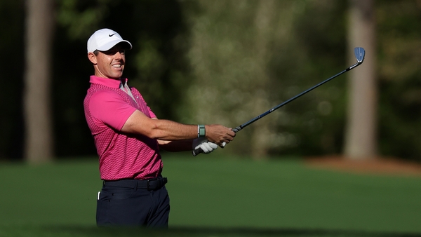 Rory McIlroy on the 12th tee