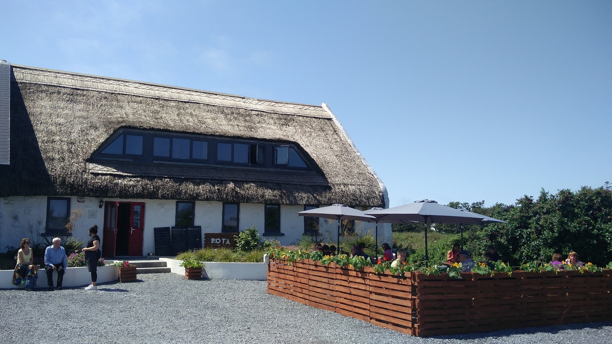 Diarmuid Ó Mathúna, únéir Pota Caifé.