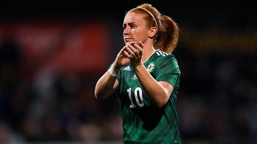 Rachel Furness came close to scoring an early goal