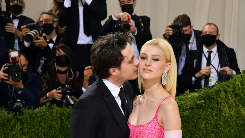 Brooklyn Beckham and Nicola Peltz, seen here at the Met Gala in New York last September