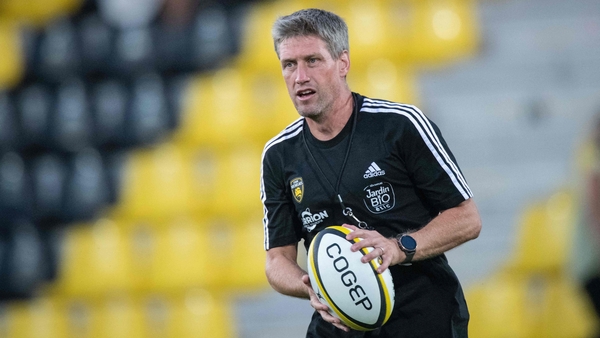 O'Gara was not on the sideline for the game due to suspension