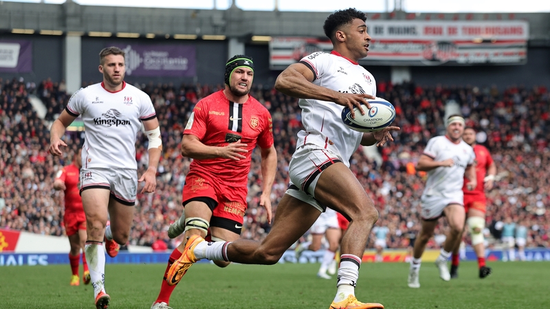 Robert Baloucoune goes over for his second