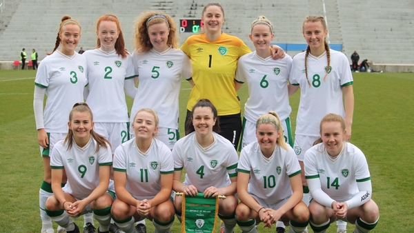 The Ireland U19s