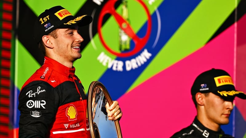 Leclerc has now won two of three races this season