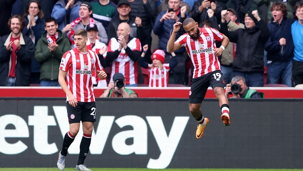 Mbeumo gave Brentford the lead