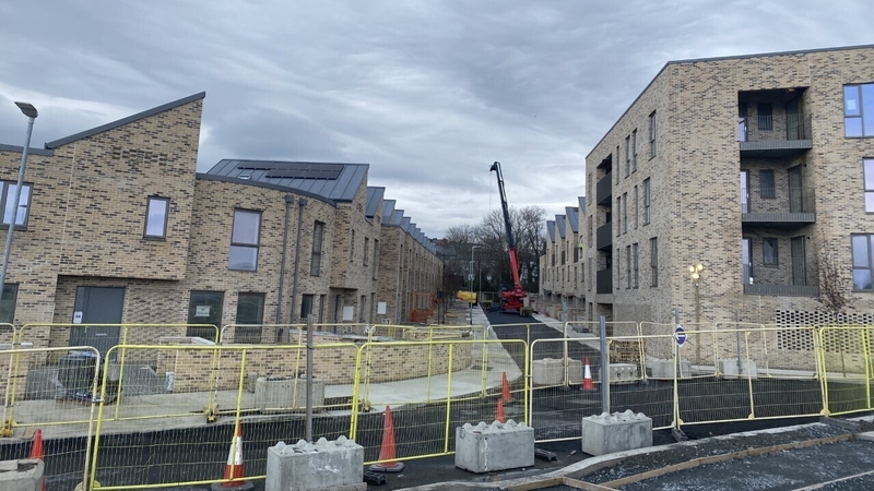 The first phase involving 56 social housing units is nearly complete at the site in Grangegorman.