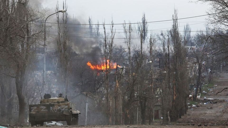 Officials in Kyiv said that they were checking reports that Russian forces had used chemical weapons in Mariupol