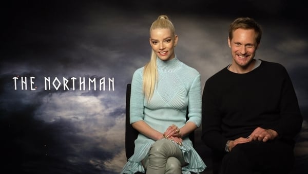 The Northman stars "were knee-deep in the Irish mud"