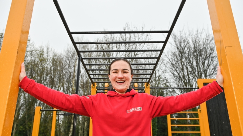 Kellie Harrington was speaking to promote SPAR's Community Road Trip campaign