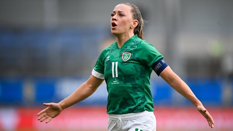McCabe celebrating her goal in Gothenburg