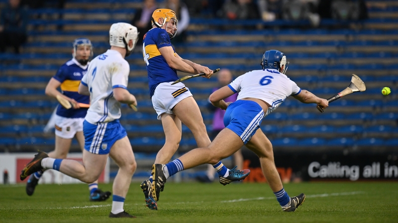 Peter McGarry banging home Tipp's critical goal against Waterford
