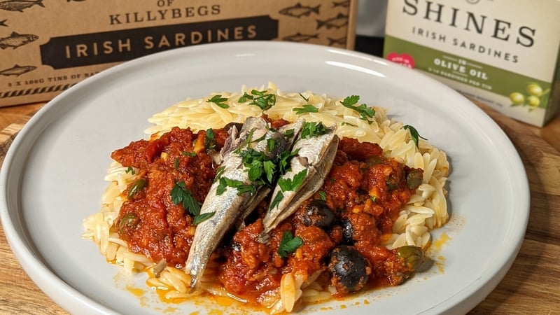 Orla's sardine puttanesca with orzo: Today