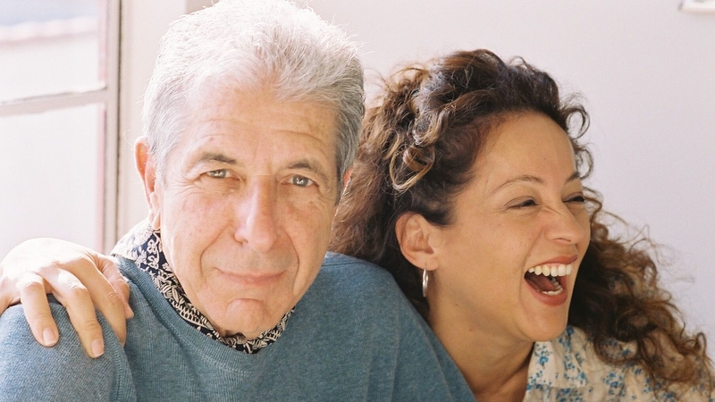 Leonard Cohen and Perla Batalla