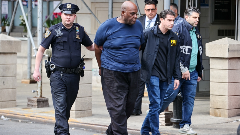 Frank James, suspected of injuring 23 people in the attack, made an initial court appearance today