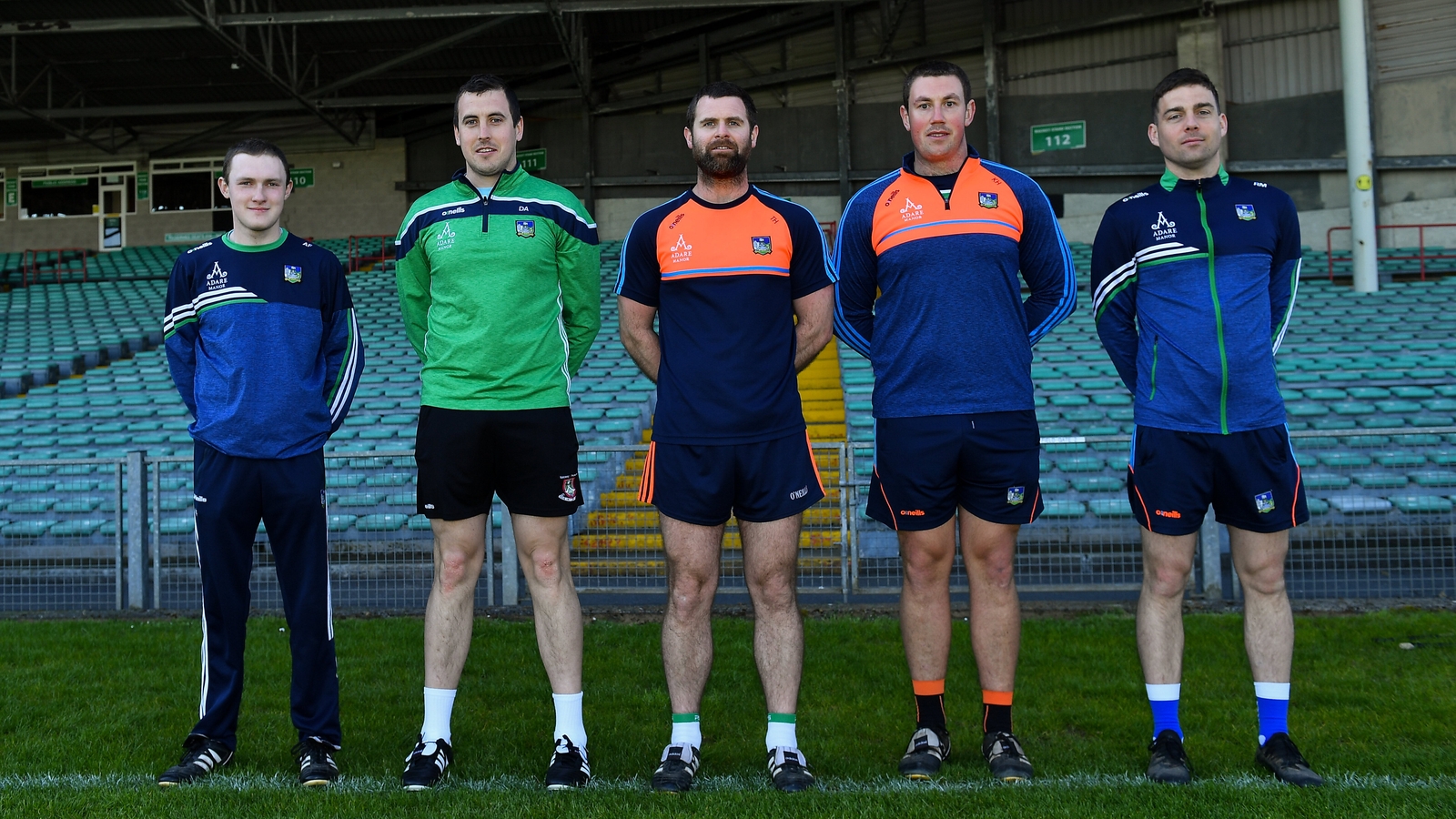Some of Limerick's backroom team last year