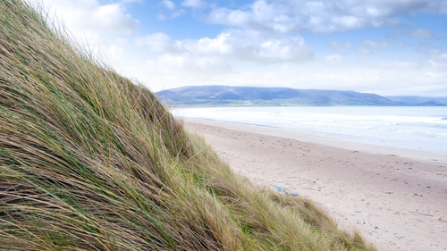 Those walking along the shoreline have been warned about the dangers of being stranded by incoming tides (File pic)