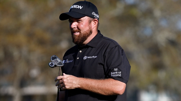 Shane Lowry is four-under-par