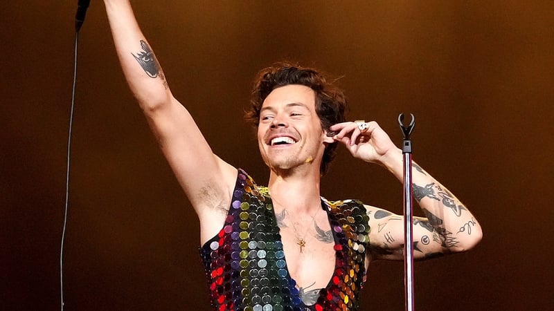 Styles performing at Coachella earlier this year.