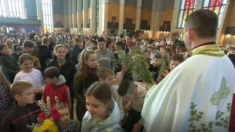 Fr Vasyl Kornitsky of Our Lady of Consolation in Donnycarney hosts Ireland's only Ukrainian mass