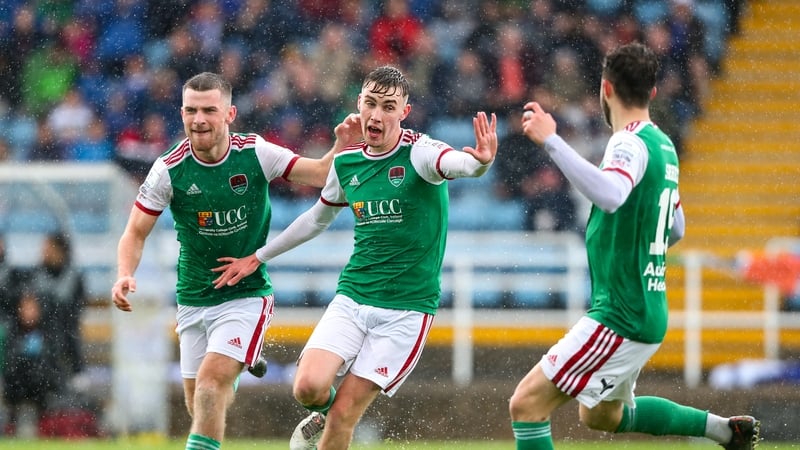 Matt Healy put Cork City ahead at the RSC