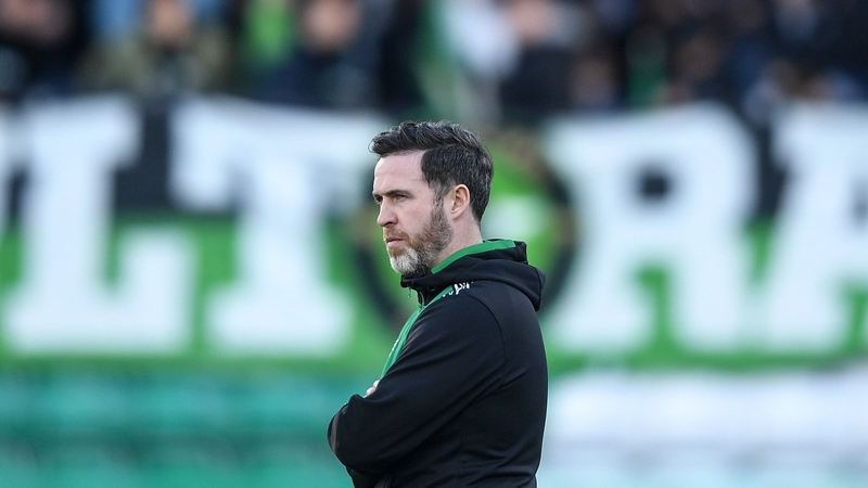 Stephen Bradley pictured during the Dundalk game