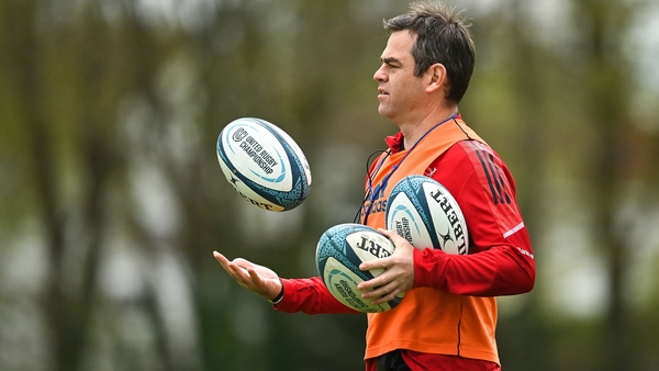 Munster head coach Johann van Graan