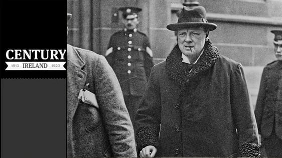 Century Ireland Issue 229 Winston Churchill in Inverness in 1921
Photo: Bibliotheque Nationale de F…