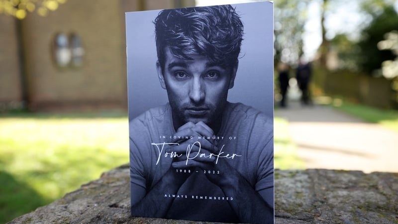 Tom Parker's family said his funeral service would be private but asked fans to line the streets Photo: Getty Images