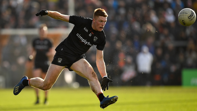 Ciarán Mackin will miss the game against Donegal