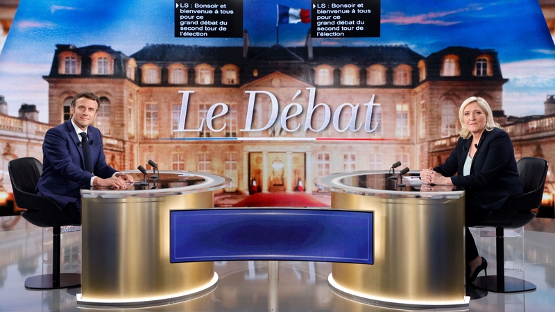 Mr Macron's strongest lines of attack were on a loan to Ms Le Pen's party for its 2017 campaign contracted through a Russian bank