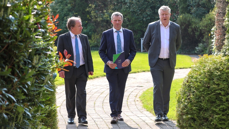 Micheal O'Kelly (Arrabawn's Chief Financial Officer) Edward Carr (Chairman) and Conor Ryan (CEO)
