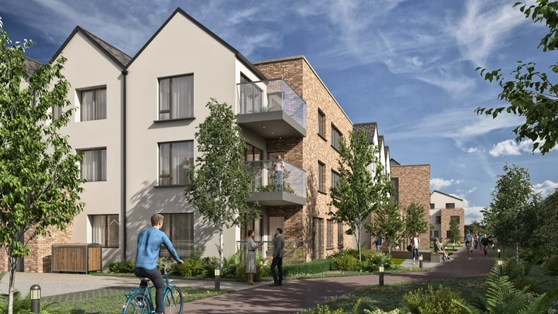 Artist's impression of the LDA scheme for Skerries in North County Dublin