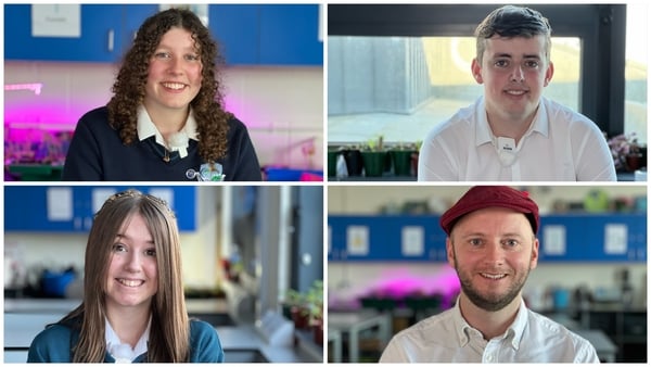Patrick Kirwan and his students are part of the Irish Schools Sustainability Network