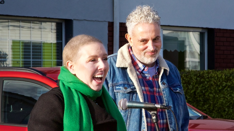 Laura Sheridan with Baz on