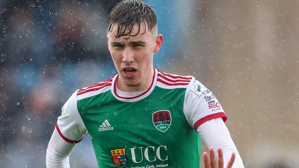 Matt Healy created the first for Cork before scoring the second