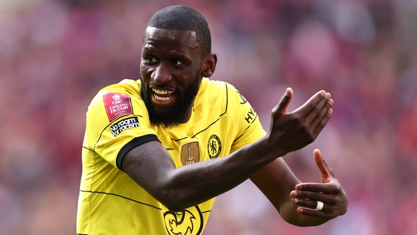 Antonio Rudiger of Chelsea