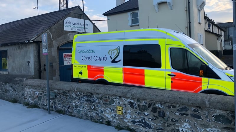 Emergency services were called to the beach in Greystones this afternoon