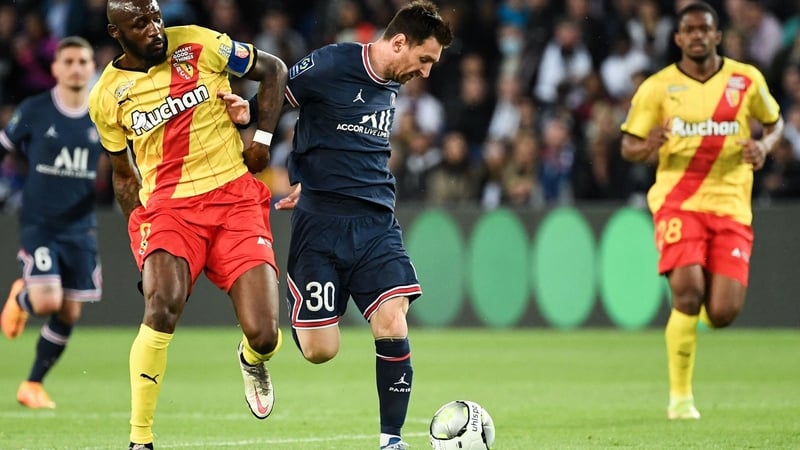 Leo Messi scored his fourth goal of the season