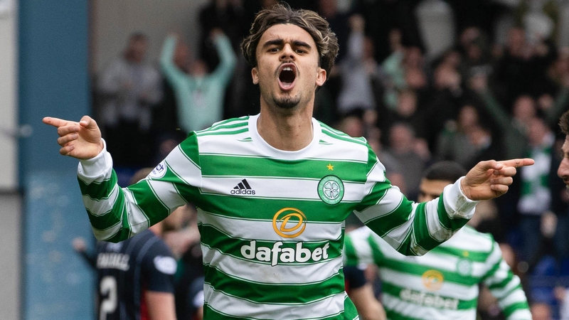 Jota scored Celtic's insurance goal