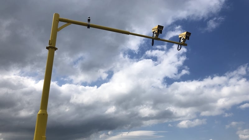 The static speed cameras will operate alongside average speed cameras