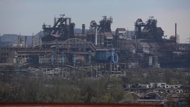 The Azovstal steel plant in Mariupol has been sheltering civilians and had become a key target for Russian forces