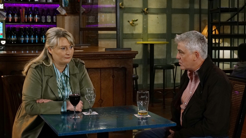 Tommy turns the screw on Joan in Fair City