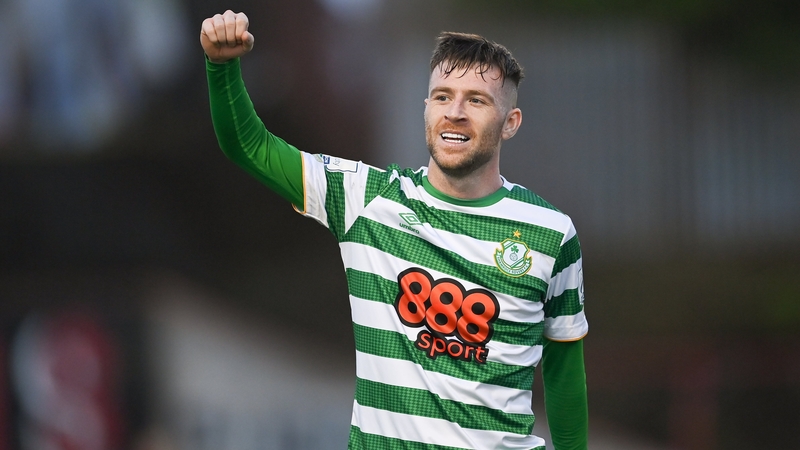 Byrne was instrumental in the derby at Dalymount Park