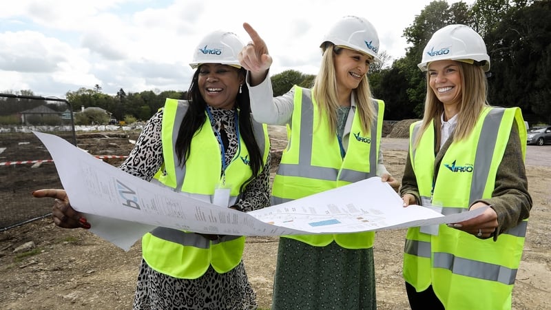Dr Shade Olajubu Clinical Director, Minister for Justice Heken McEntee, Dr Ita Forde Director of Services Nua Healthcare