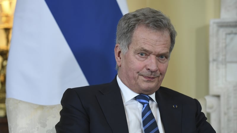 Finnish President Sauli Niinisto 
said the conversation was direct and straight-forward