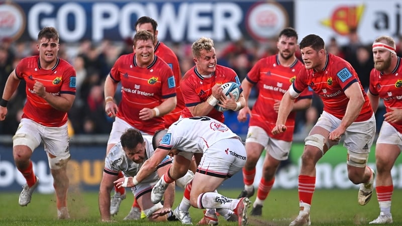 Munster sit third in the URC table with two games left to play in the regular season