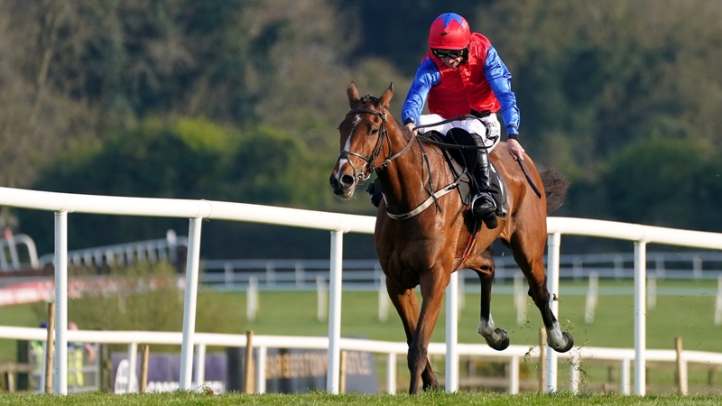Patrick Mullins had to get serious with Facile Vega in the closing stages