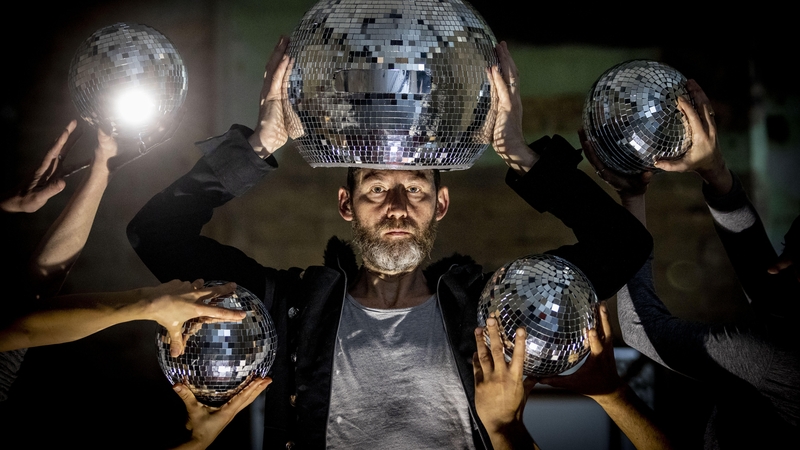 Jonathan Mitchell and the cast of Francis Footwork (Pics: Tom Honan for the Irish Times)